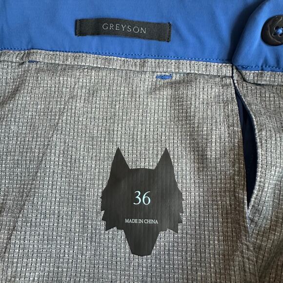 Greyson Royal Blue Golf Shorts- 36 - Picture 3 of 9